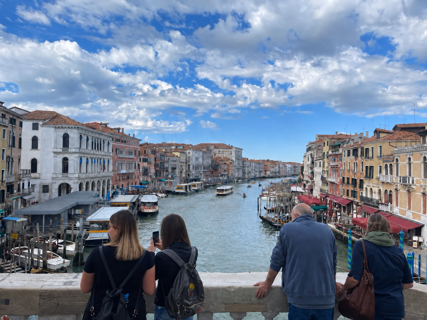 Grand Canal viewed from Rialto Bridge