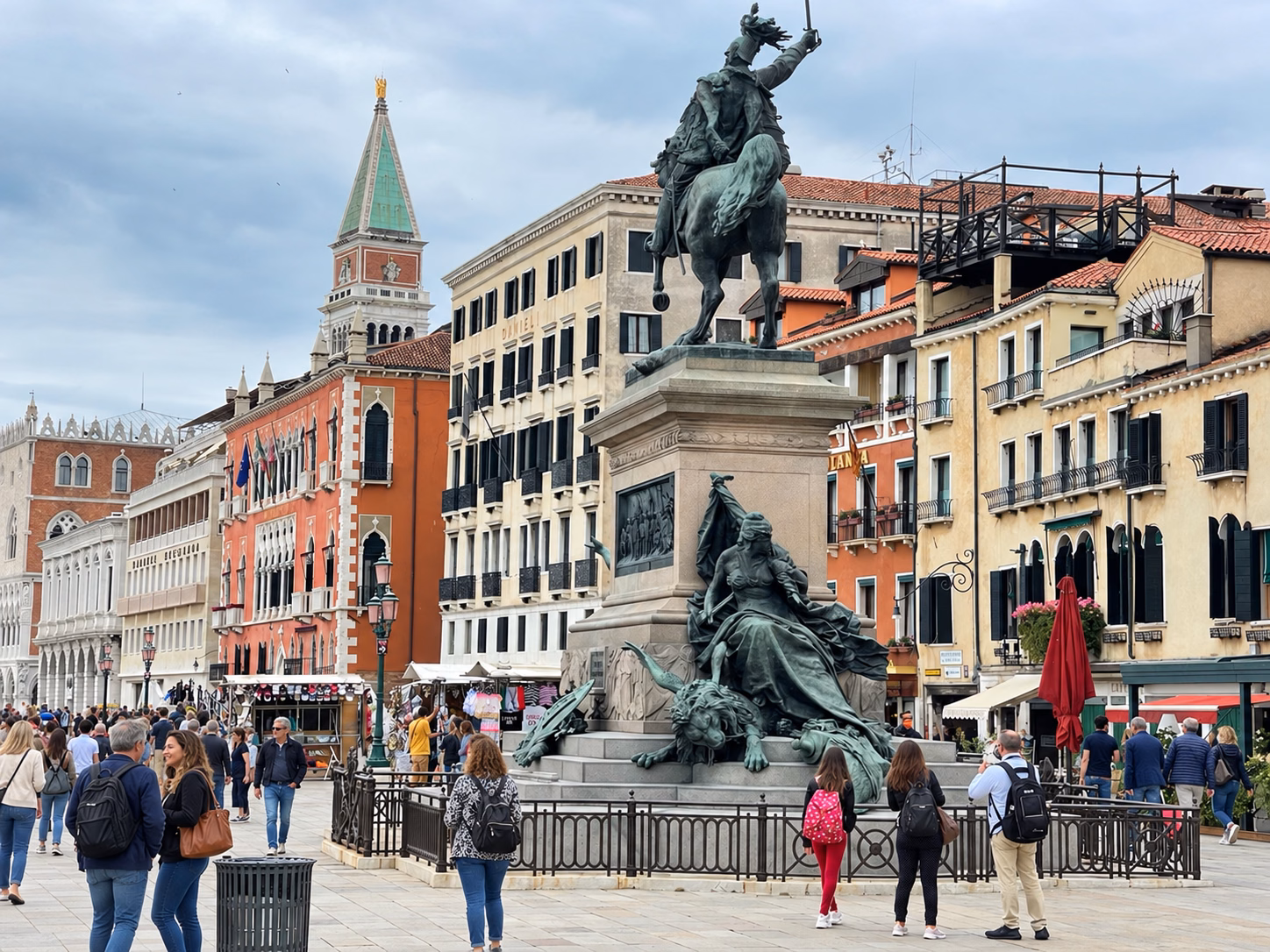 Victor Emmanuel II Monument on Venice’s Riva degli Schiavoni