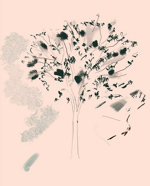 A tree, drawn by our founder, Noah