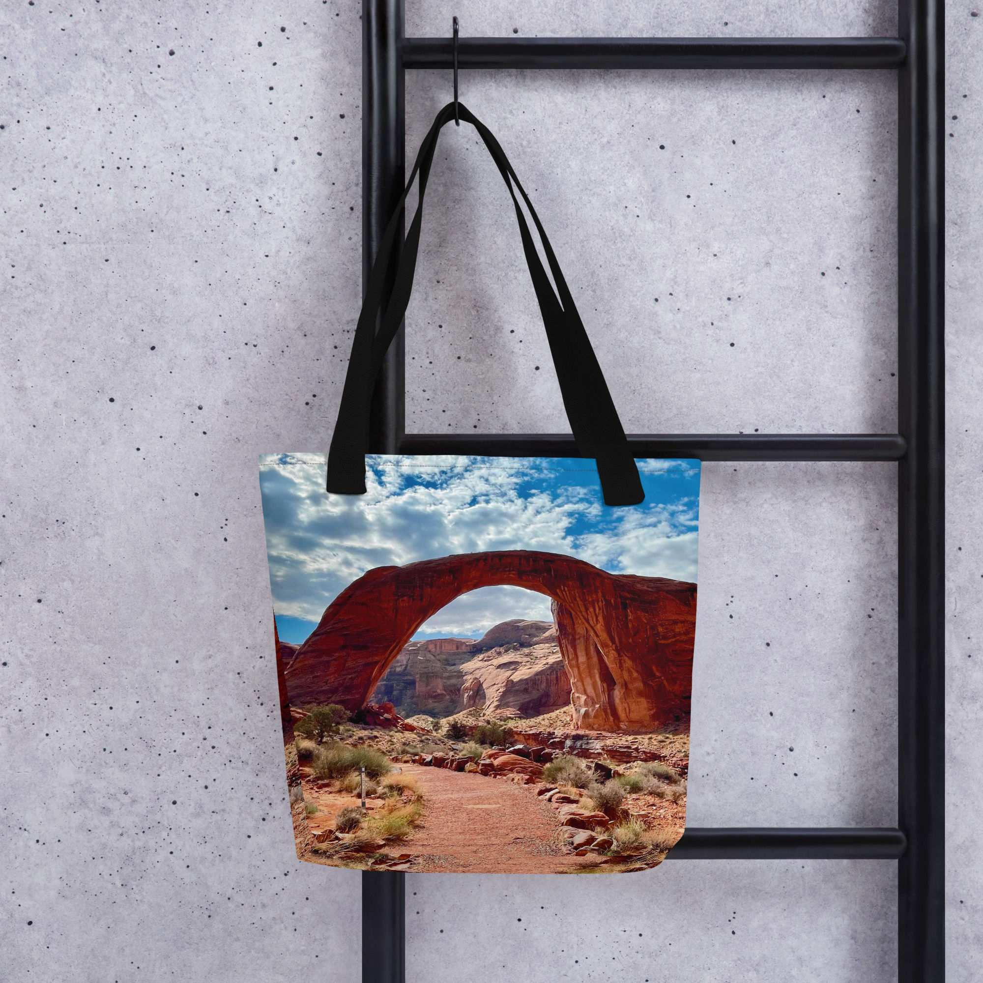 15 x 15 Tote Bag Rainbow Bridge - Navajo Nation, Utah