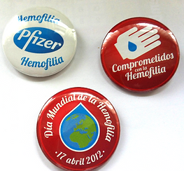 colección chapas hemofilia
