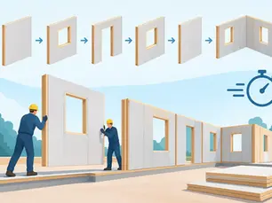 Wall Panel Sequencing Strategy for Faster Builds