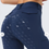 Thumbnail: Women's High-Elasticity Slim-Fit Riding Leggings