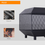 Thumbnail: Metal Square Fire Pit Outdoor Mesh Firepit