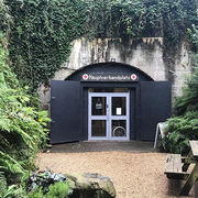 The entrance to the German Underground Hospital