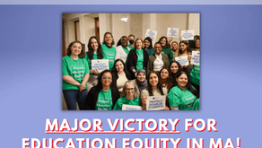 Big news: The Protect Education Equity Bill has officially passed the Massachusetts Legislature!
