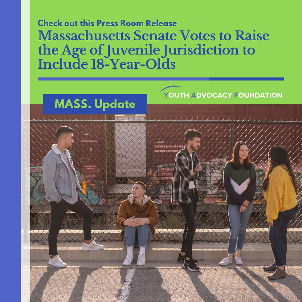 Raise the Age Update