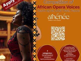 Concours International des Grandes Voix d'Opéra d'Afrique 2026