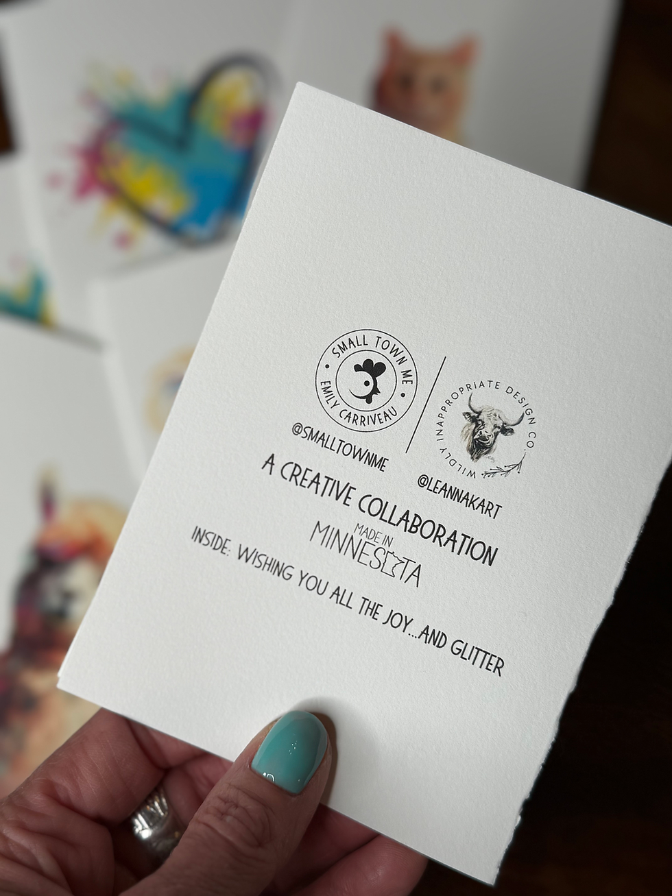 Thumbnail: SmallTownMe Greeting Cards