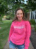 Thumbnail: SmallTownMe Pink ‘Sparkle’ Crewneck