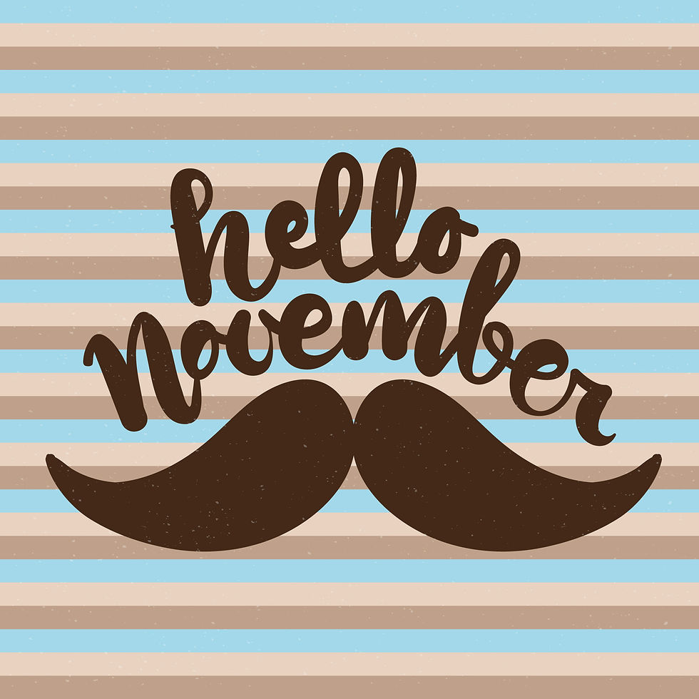 Movember : moustaches, dépistage et santé intime masculine