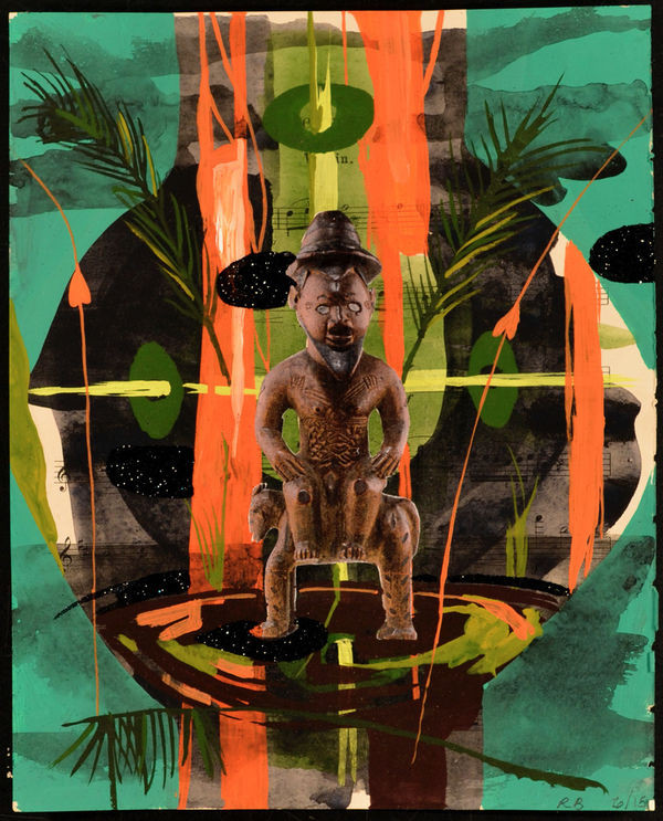 Radcliffe Bailey, 'Notas de Tervuren', 2015. Laney contemporary.