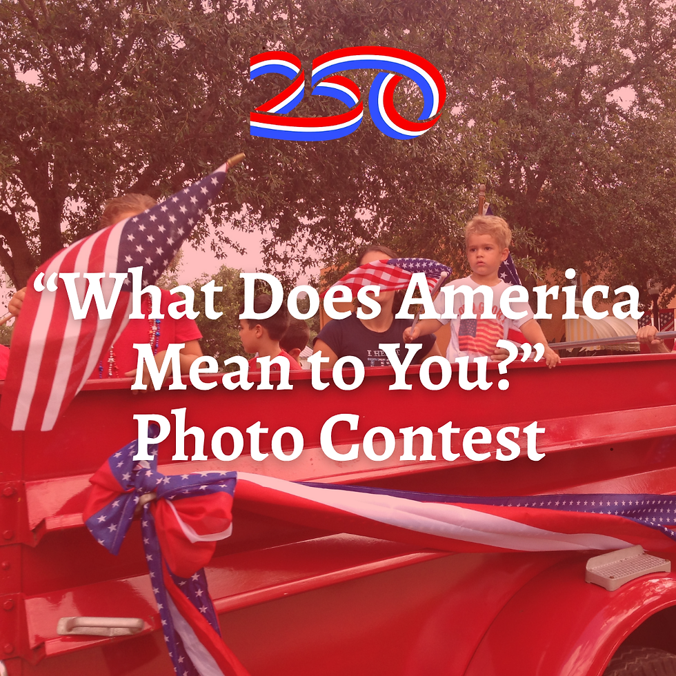 "What Does America Mean to You?" Photo Contest