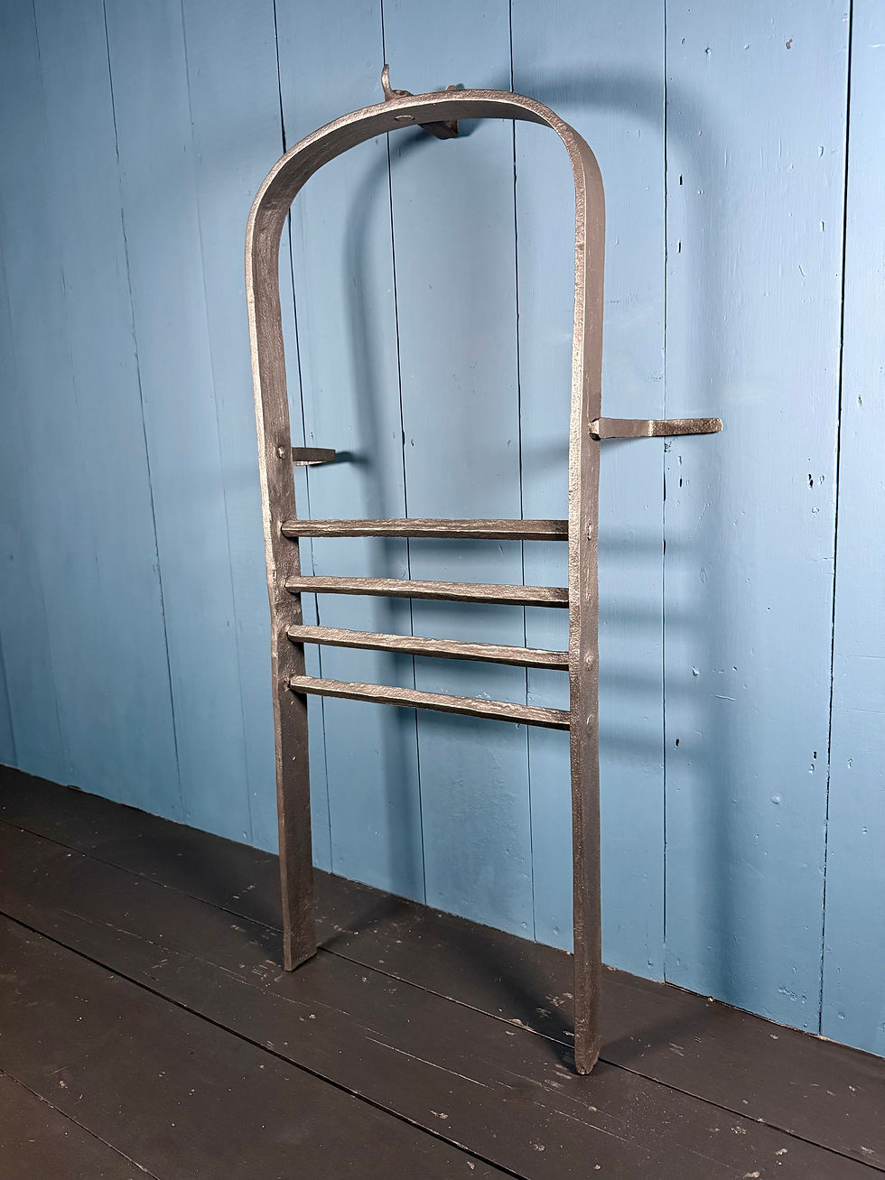 Thumbnail: Antique Georgian 18th Century Wrought Iron Fireplace (TLQ 655 )