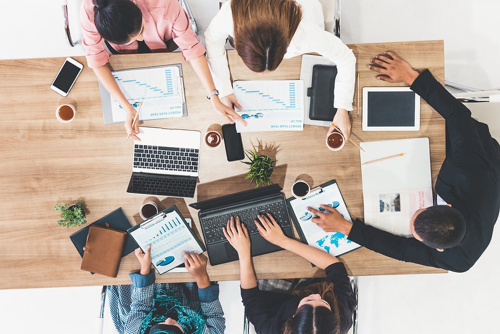 Social media content planning at Shreveport Marketing Agency