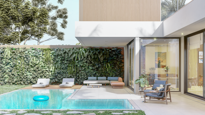 Integración entre entornos. Arquitectos en Torres RS | Müller Arquitectura | Playa Guarita