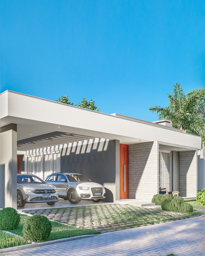 Foram projetadas ambientes ligados à varanda – que acomoda espaços de estar e gourmet. 
Arquitetos em Torres RS | Müller Arquitetura | casa de praia.