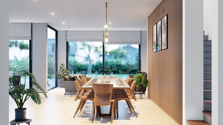 O conforto climático da casa. Arquitetos em Torres RS | Müller Arquitetura | Projeto de Living