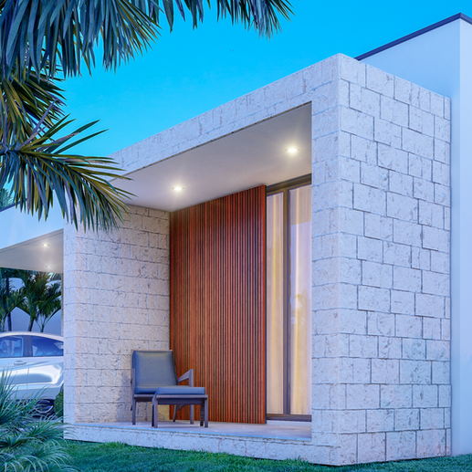 Os espaços entre os ripados permitem a circulação de ar mesmo quando os brises estão fechadas.
Arquitetos em Torres RS | Müller Arquitetura | Torres RS.