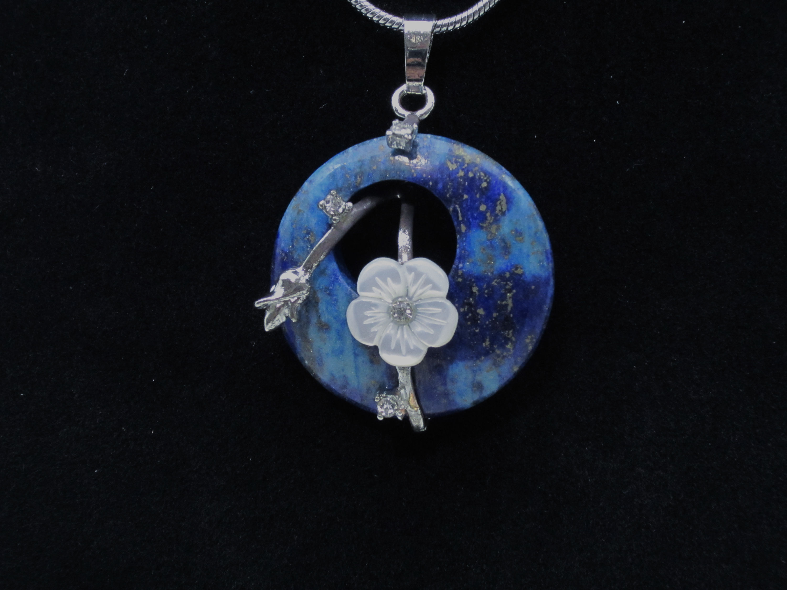 Lapis lazuli floral