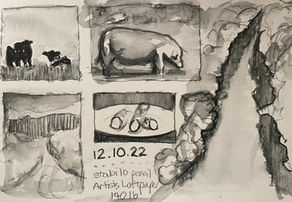 Exploring the Pages: Inside My Favorite Sketchbook Contents