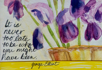 It's never too late to be who you might have been