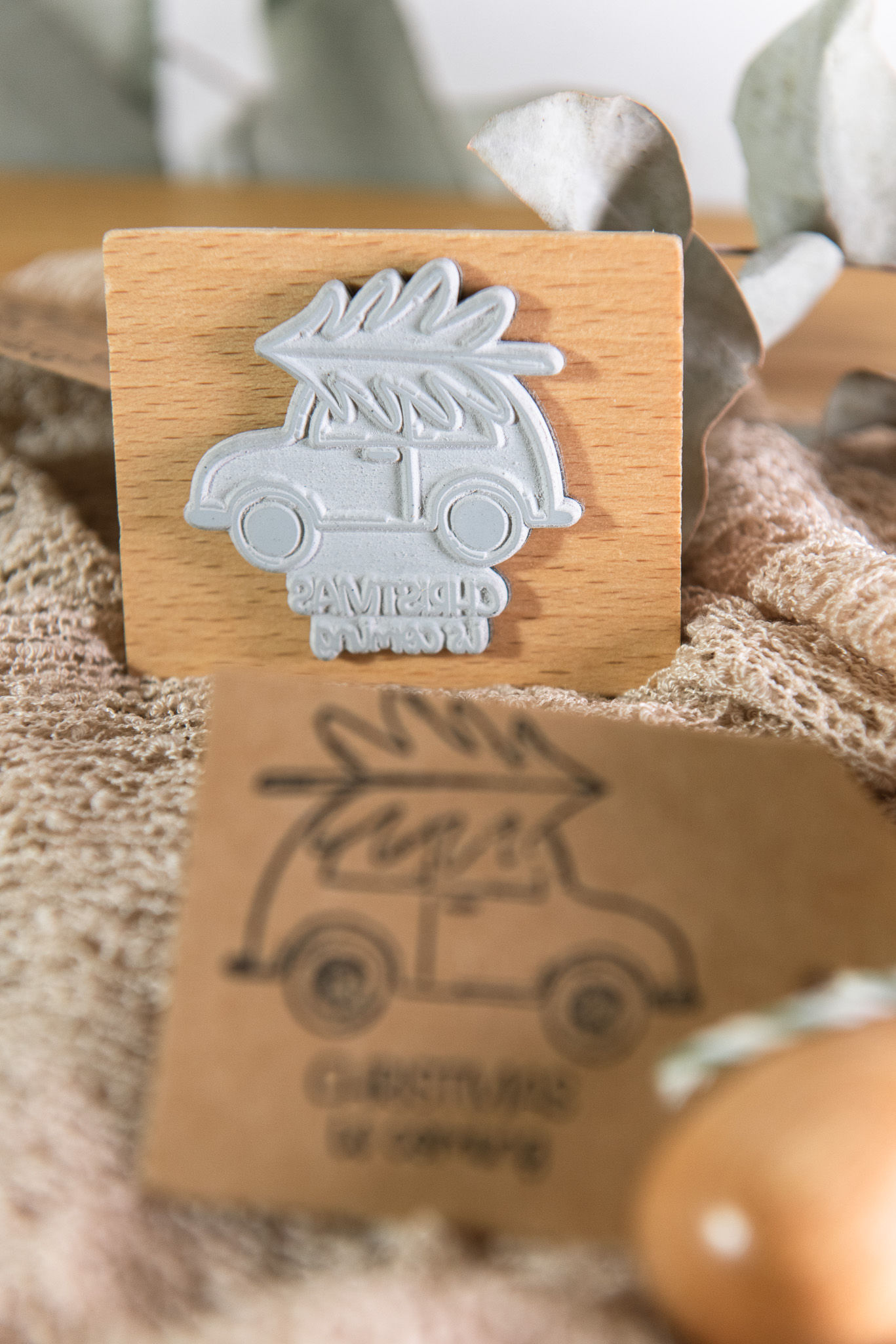 Stempel "Christmas is coming"