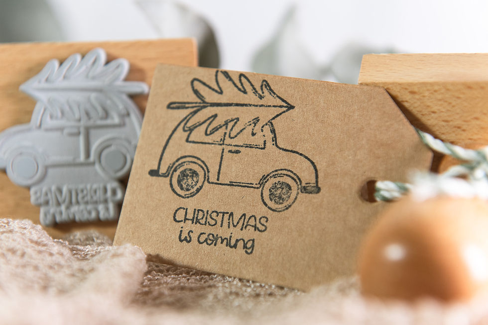 Miniaturbild: Stempel "Christmas is coming"
