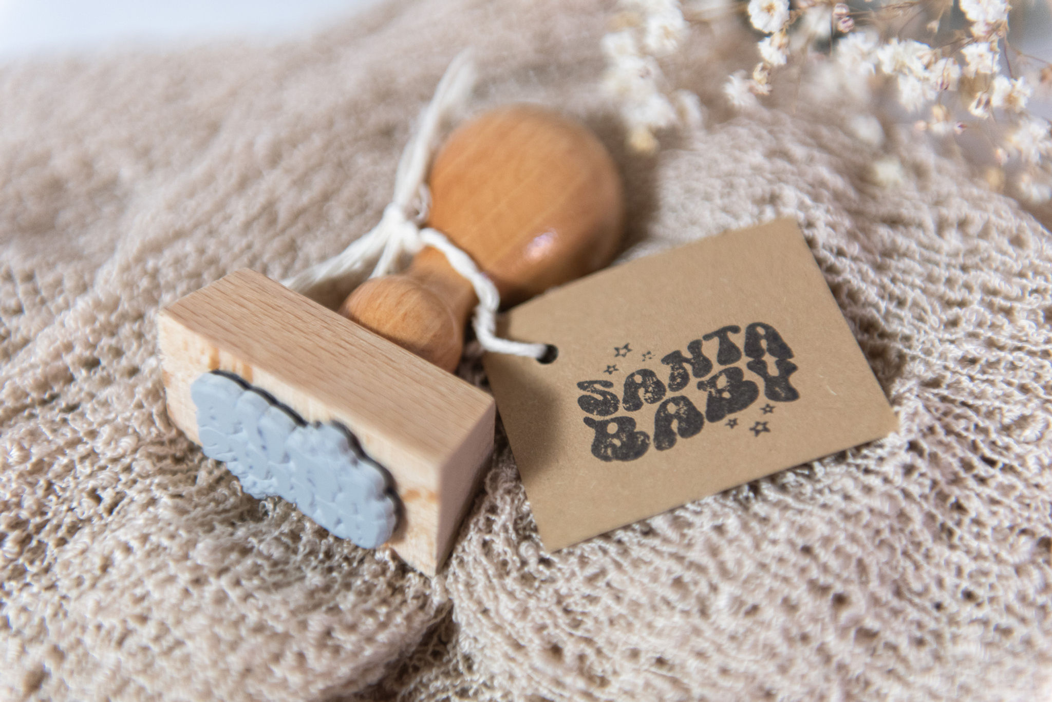 Stempel "Santa Baby"