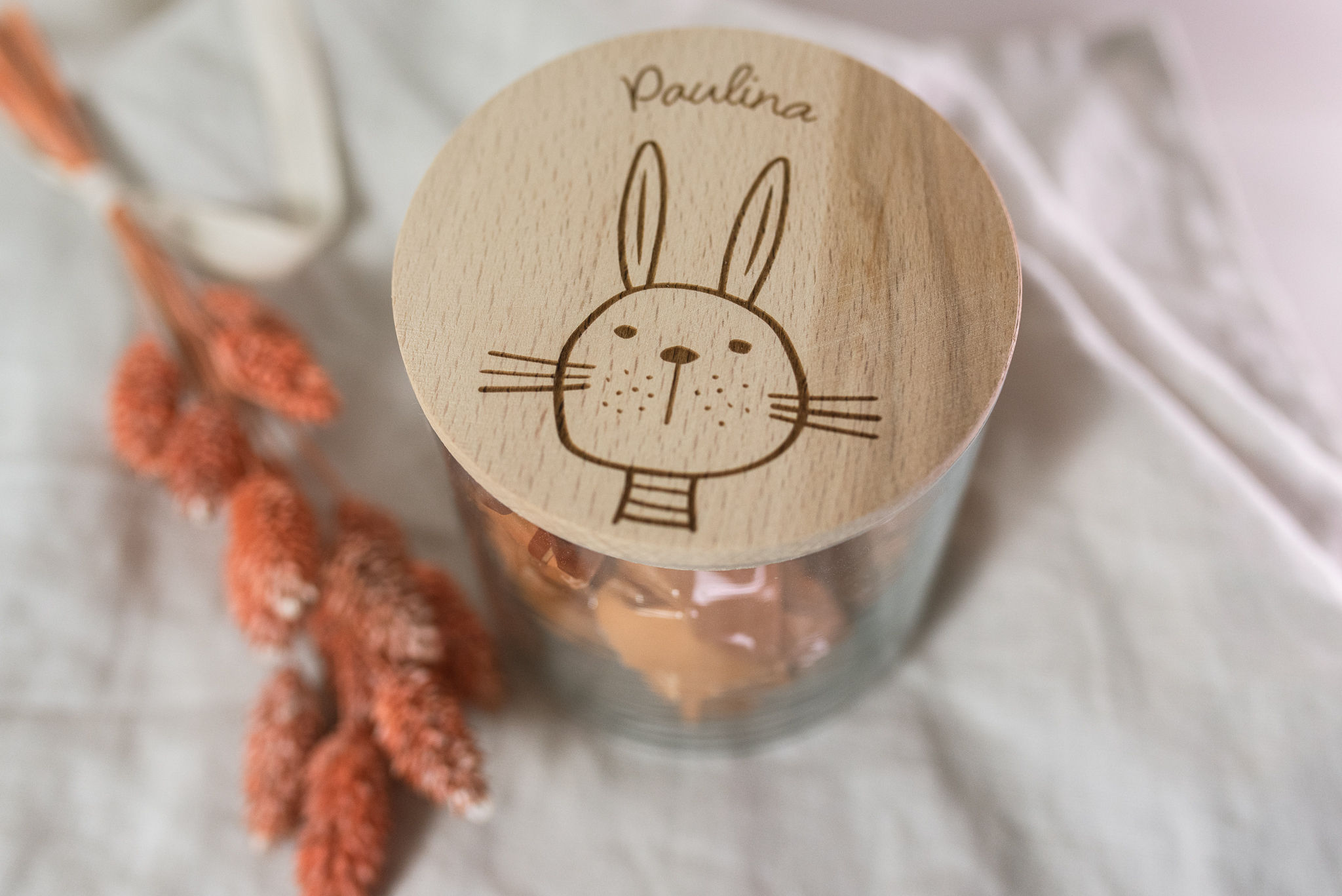 Oster-Geschenkglas personalisiert