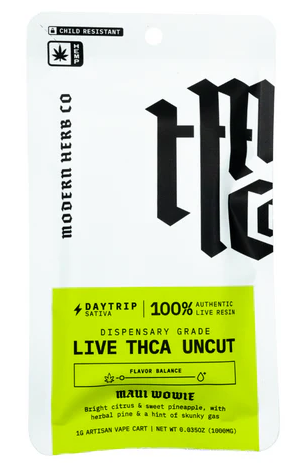 Thumbnail: 1g THCa Live Resin Cartridge by Modern Herb