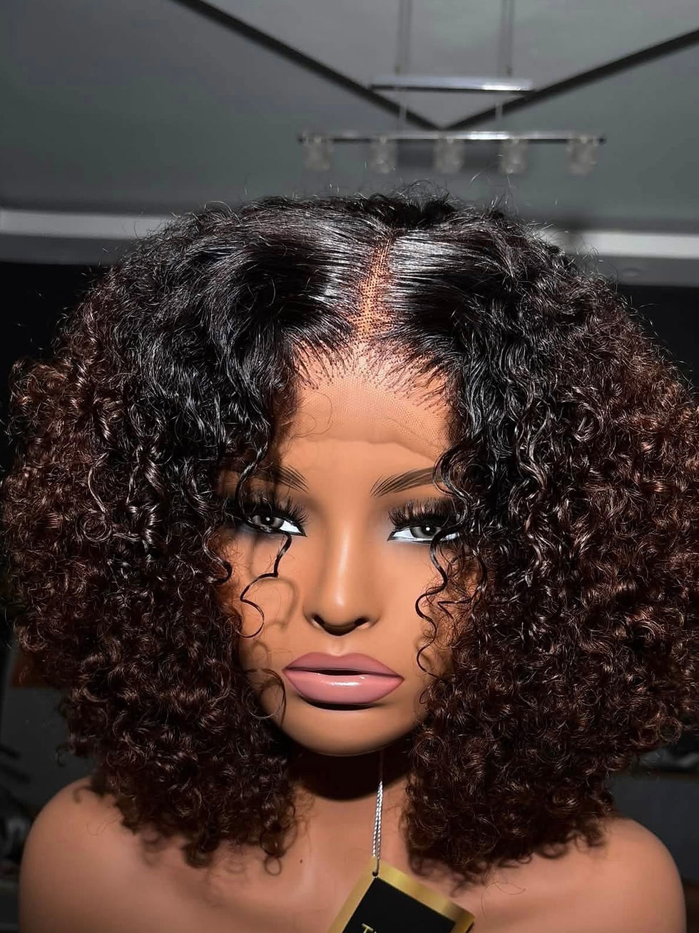 Miniature : Wig kinky curly 4x4HD long14