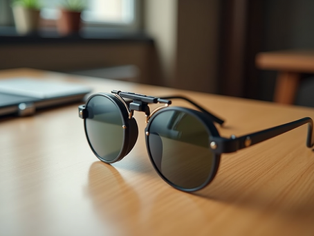Transform Your Eyewear with Magnetic Clip-On Sunglasses