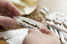 Rolling a Cigarette