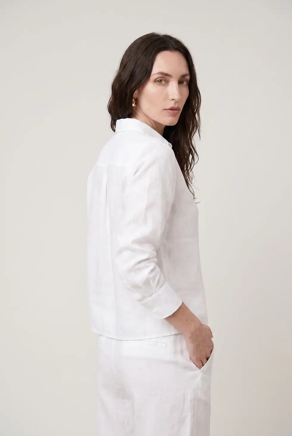 Thumbnail: The Shirt | The L/S Boxy Crop