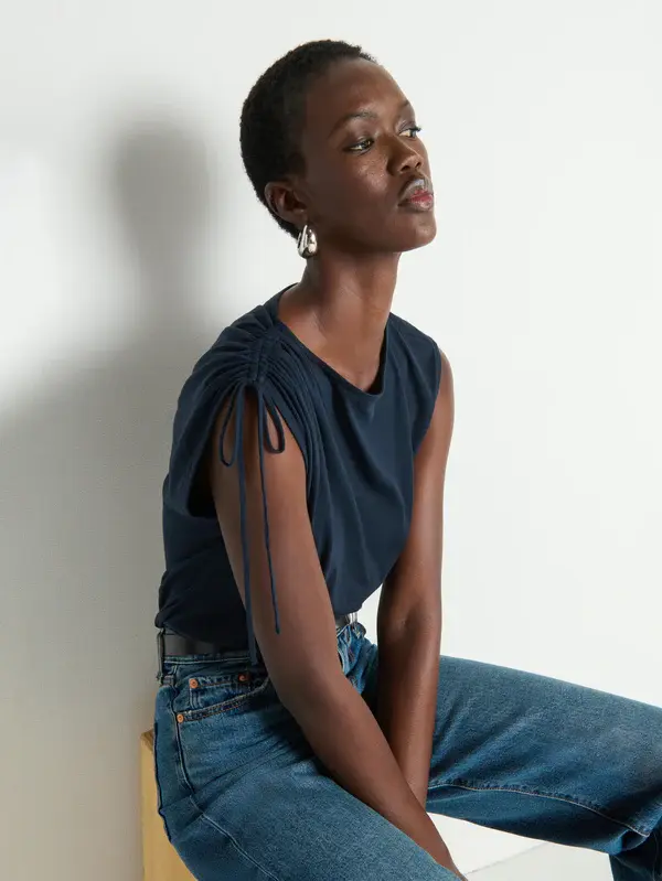 Thumbnail: Nation | Julie Shoulder Tie Top