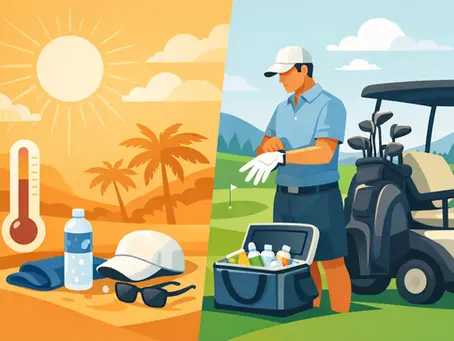 Hot Weather Golf Preparation for Cooler Rounds