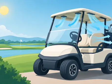 Golf Cart Ventilation for Hotter, Better Rounds