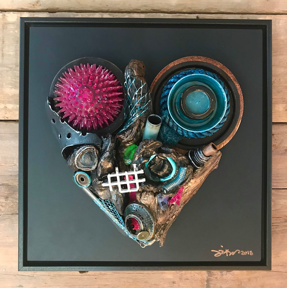 Pink Uni Heart
