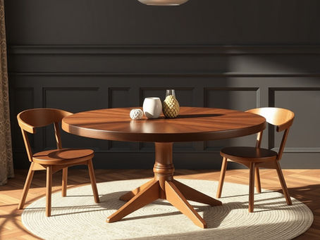 ROOM AROUND HIS TABLE 