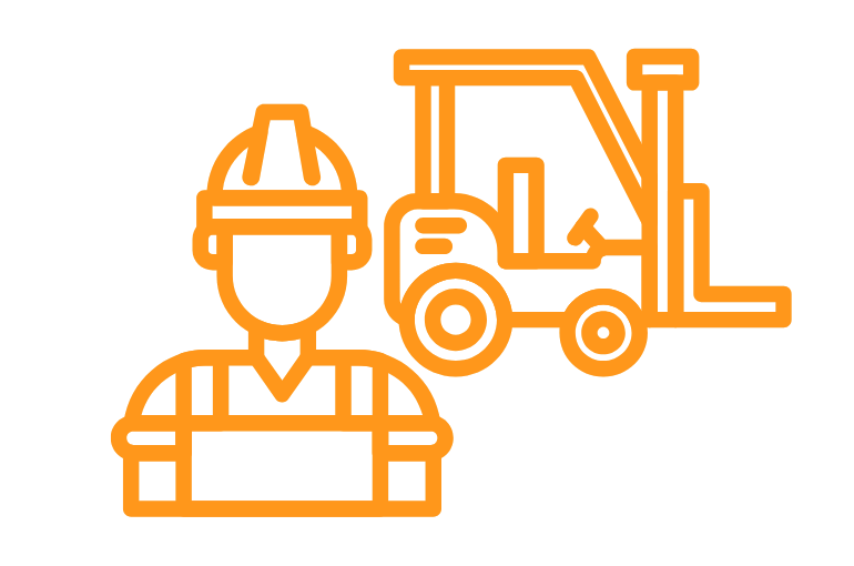 Forklift operator working in warehouse – Skilled labour hire Perth