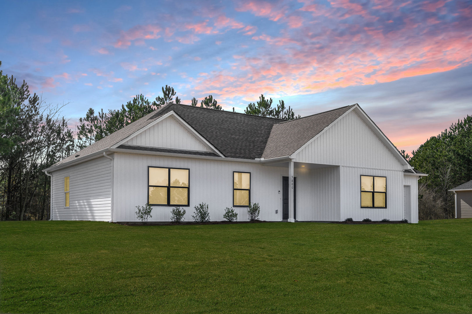 Pinewood Trace Phase I home exterior front view — McGee Street, Birmingham, Alabama