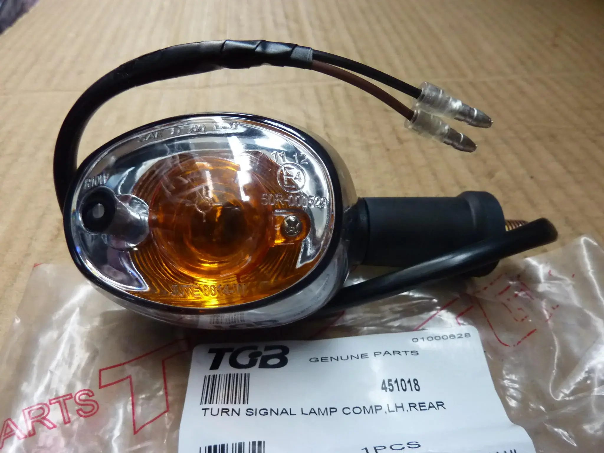 TGB Delivery 125 INDICATOR TURN LAMP REAR LEFT 451018