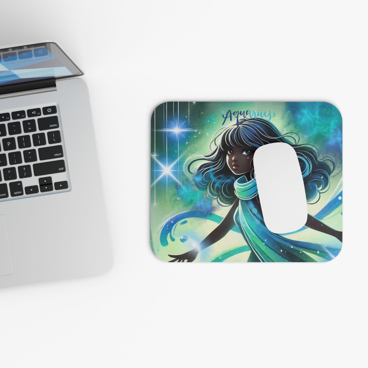 Aquarius Mouse Pad (Rectangle)