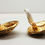 Miniature : ⚜️ STUNNING CHANEL 1990 CLIP ON BUTTON EARRINGS ~ Authentic Gold Plated
