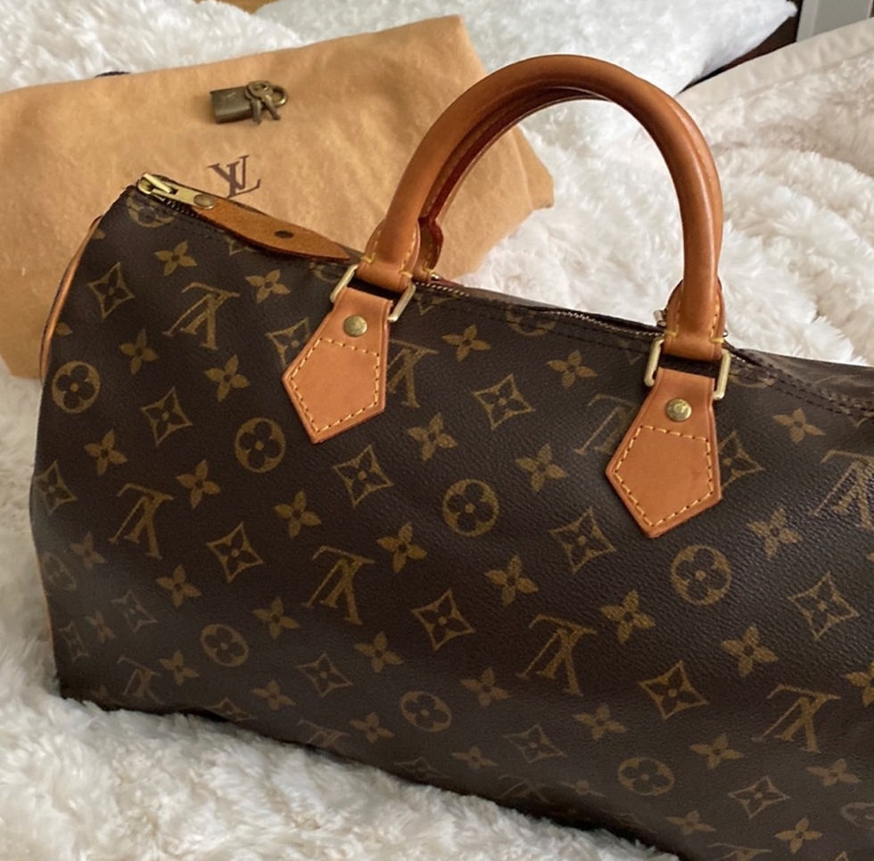 Thumbnail: Louis Vuitton Monogram Classic Speedy 35 Excellent Preloved Condition 