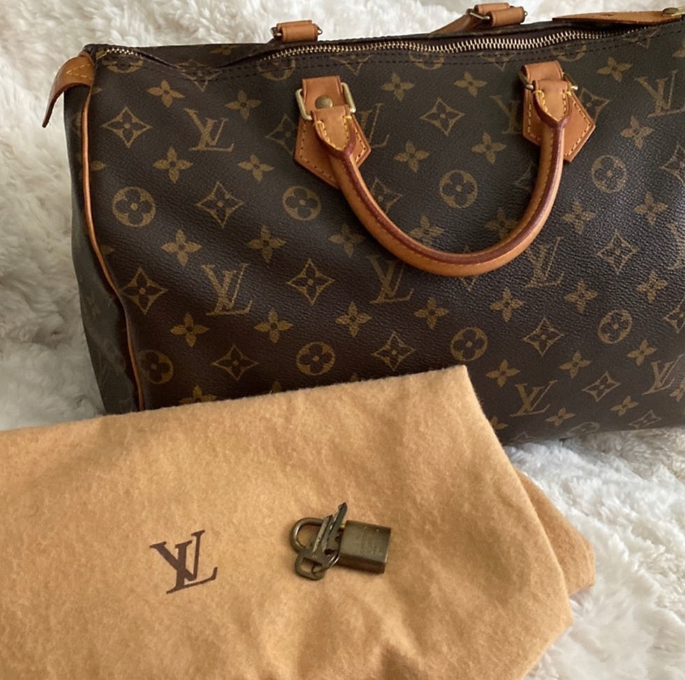 Thumbnail: Louis Vuitton Monogram Classic Speedy 35 Excellent Preloved Condition 