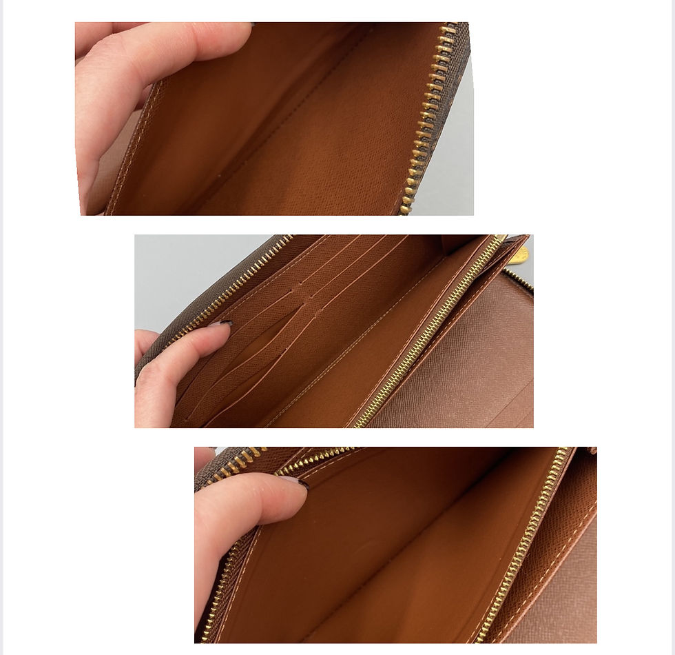 Thumbnail: Louis Vuitton Organizer Monogram Zippy Wallet ~ Excellent Preloved Condition 