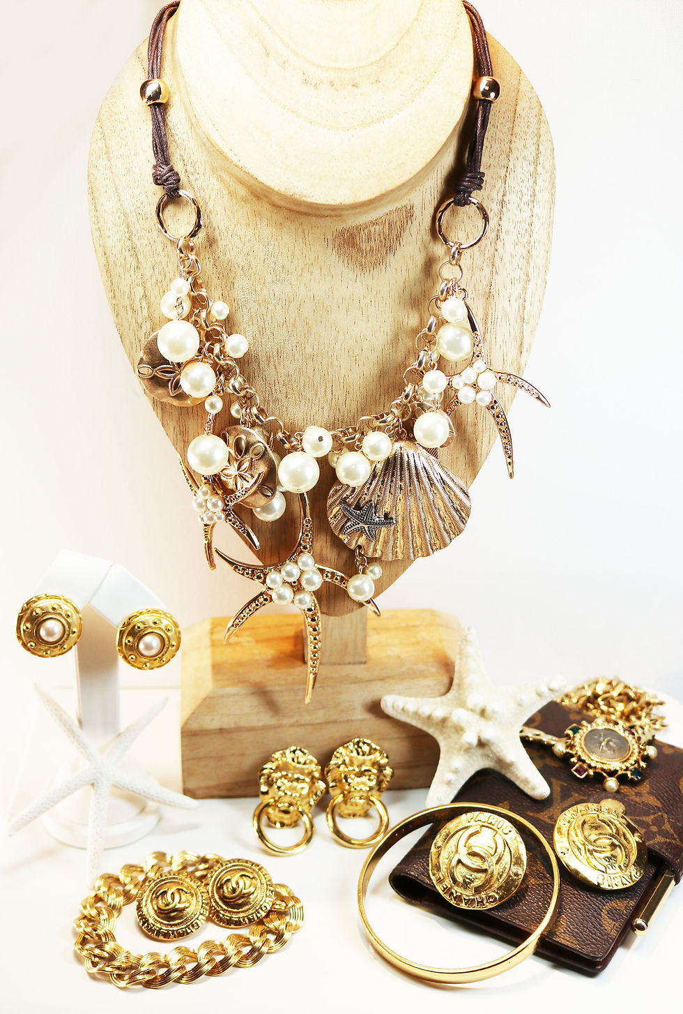 Thumbnail: EXTRAORDINARY Joan Rivers *signed* 'Classics Collection' Pearl Charm Necklaces