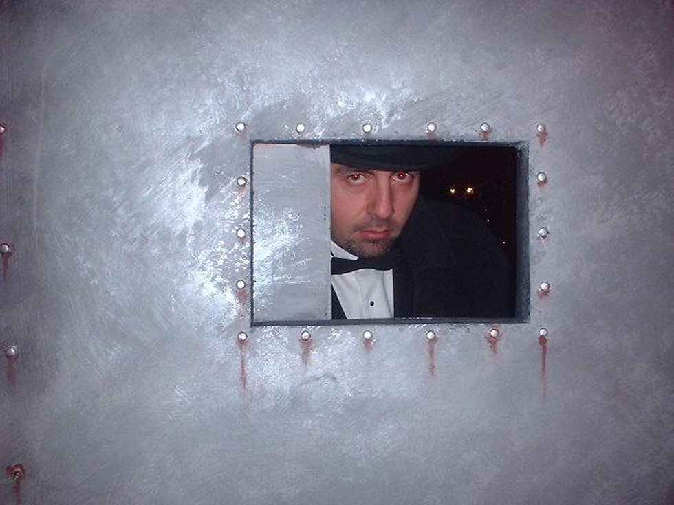 Gangster Theme Speakeasy Vault Door